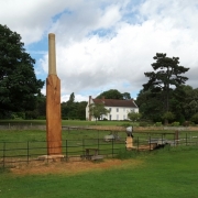 23' cricket bat at Stansted hall 
